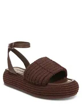 VINCE Pali Cord Redwood Platform Sandal Sz 9.5 BNWB